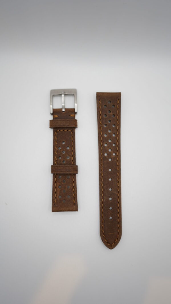 Perforated Leather Strap